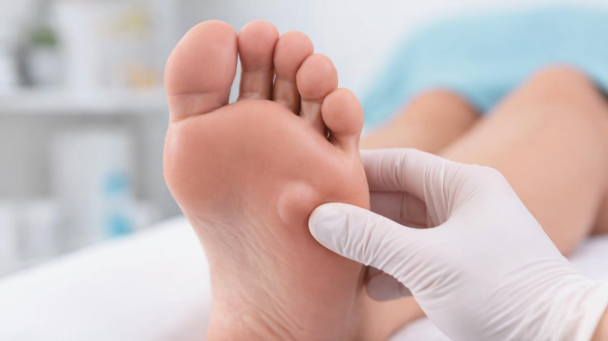 bump on the bottom of a foot