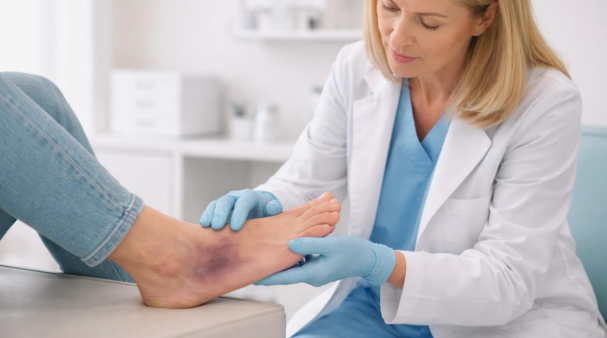 how to treat foot contusion